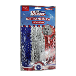 CORTINA METAL TRICOLOR 2X1 MTR LA PALOMA