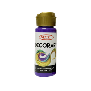 PINTURA DECORART 60 ML VIOLETA 46 ARTEL