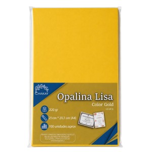 OPALINA A4 LISA 100 HJ GOLD TREMULEN