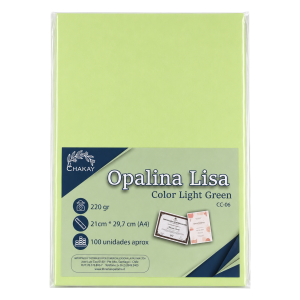 OPALINA A4 LISA 100 HJ LIGHT GREEN TREMULEN