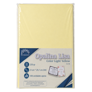 OPALINA A4 LISA 100 HJ LIGHT YELLOW TREMULEN