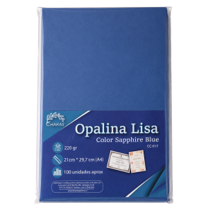 OPALINA A4 LISA 100 HJ SAPPHIE BLUE TREMULEN