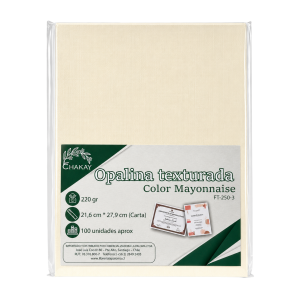 OPALINA CARTA TELA 100 HJ MAYONNAISE TREMULEN