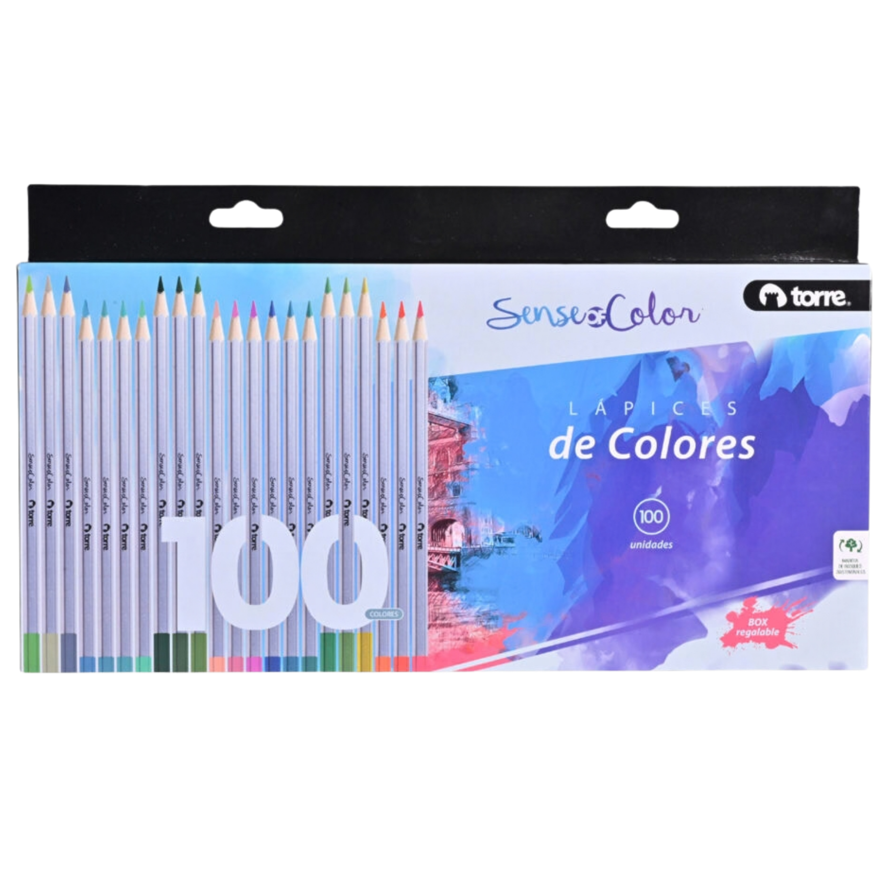 LAPIZ 100 COLORES TORRE
