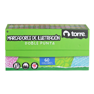 MARCADORES ILUSTRACION 60 UNI D/PUN TORRE