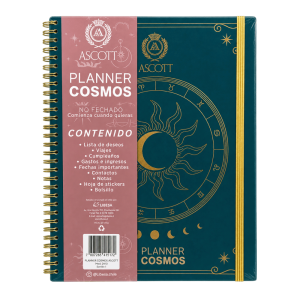 PLANNER COSMOS 18X24 CM ASCOTT