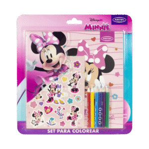 SET DE COLOREAR MINNIE ARTEL